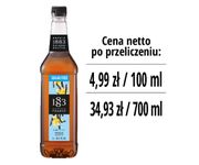 Syrop 1883 Routin Wanilia Sugar Free, plastikowa butelka PET 1L