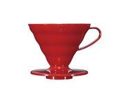 Hario plastikowy Drip V60-02 Czerwony