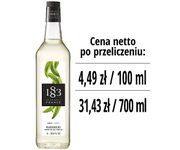 Syrop 1883 Routin Mięta Pieprzowa, szklana butelka 1L