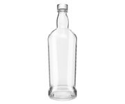 Butelka szklana z zakrętką (GPI) SILK 700ml, okrągła