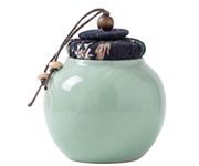 Pojemnik na herbatę matcha, porcelanowy średnica 4,3 cm