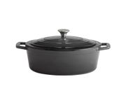 Brytfanna z pokrywką -5 STARS- APS 33 x 25 cm, wys.: 11 cm (owalny)