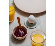 Kieliszek na jajko APS, 4 szt.. -EGGY- O 8,5 cm, wys.: 2 cm