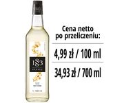 Syrop 1883 Routin Popcorn, szklana butelka 1L