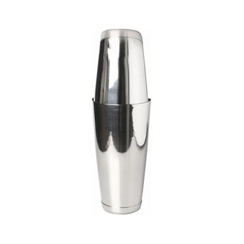 Shaker 2-częściowy Tin-Tin 700ml RONIN, stal nierdzewna, polerowany (obciążony)