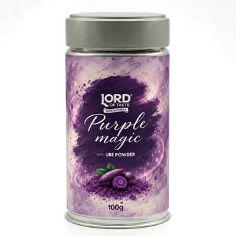 Proszek z Ube oraz fioletowych batatów Purple Magic Lord of Taste 100g