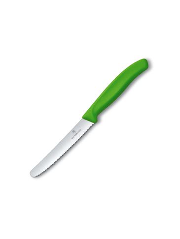 Nóż barmański Victorinox, zaokrąglone ostrze, zielony