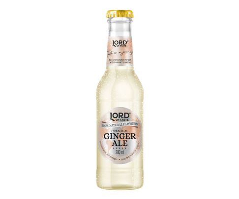 Lord of Taste, Premium Ginger Ale, napój butelka 200ml