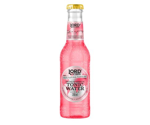 Lord of Taste, Premium Hibiscus Tonic Water, napój butelka 200ml