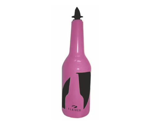 Butelka treningowa oryginalna (Flairco) różowa z nadrukiem, 750ml