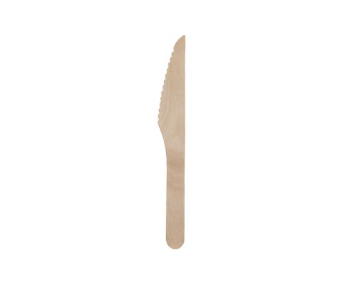 Nóż z drewna 16,5cm op.100szt