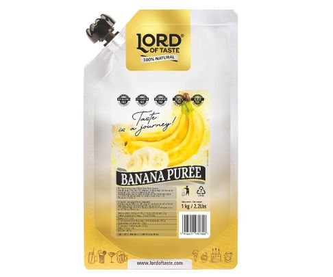 Puree Owocowe Lord of Taste Banan 1kg