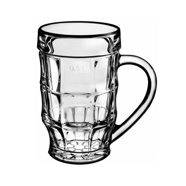 Kufel do piwa Praga Economy Line 590ml ( cecha 500ml)
