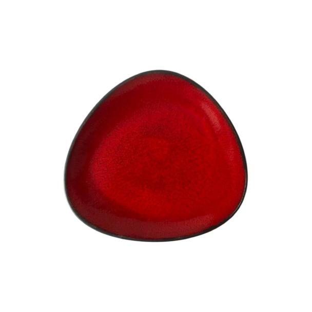 Talerz płytki 19cm KERA Delta, kolor rubin