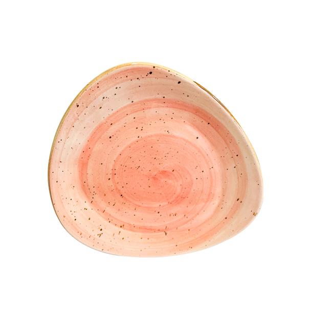 Talerz płytki 19cm KERA Delta, kolor różowy