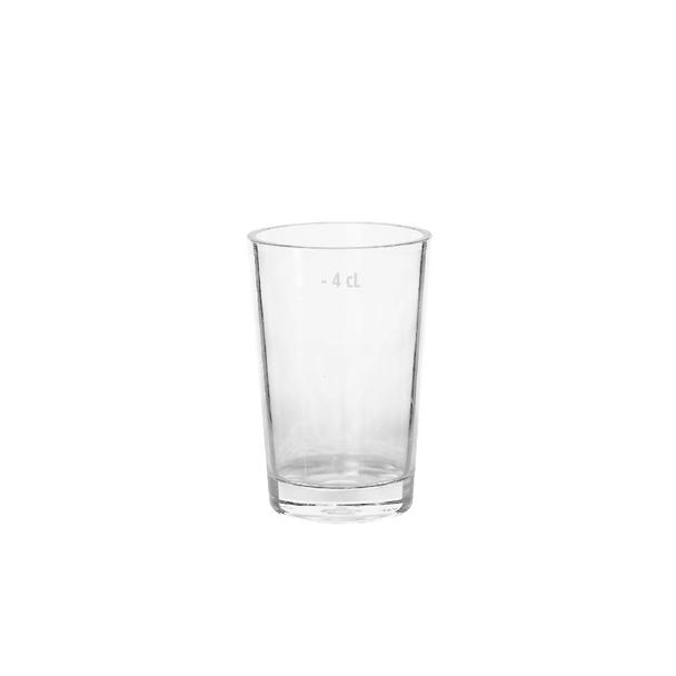 Kieliszek do wódki plastikowy z polistyrenu Semi Glass Conic Line 55ml (cecha 40ml)