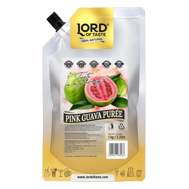 Puree Owocowe Lord of Taste Pink (Różowa) Guava 1kg
