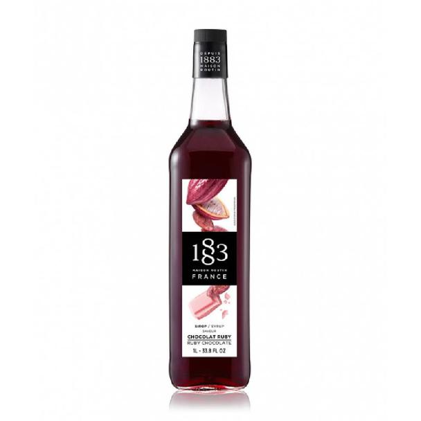 Syrop 1883 Routin Czekolada Rubinowa (Ruby chocolate), szklana butelka 1L