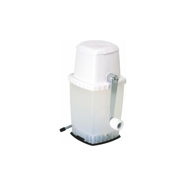 Kruszarka do lodu z przyssawką, biała