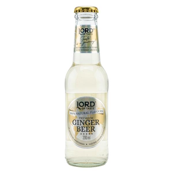 Lord of Taste, Premium Ginger Beer (piwo imbirowe), napój butelka 200ml