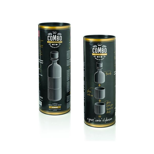 Zestaw Karafka Combo RCR 335ml plus 2 szklanki niskie Combo 370ml