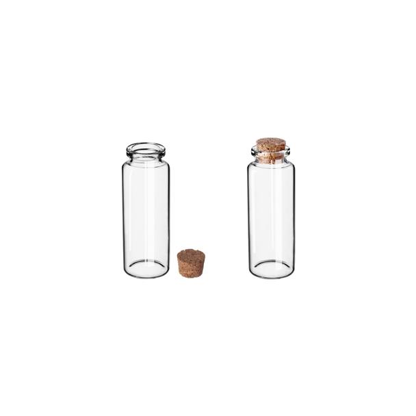 Kieliszek Fiolka z korkiem 40ml (zestaw 12szt.)