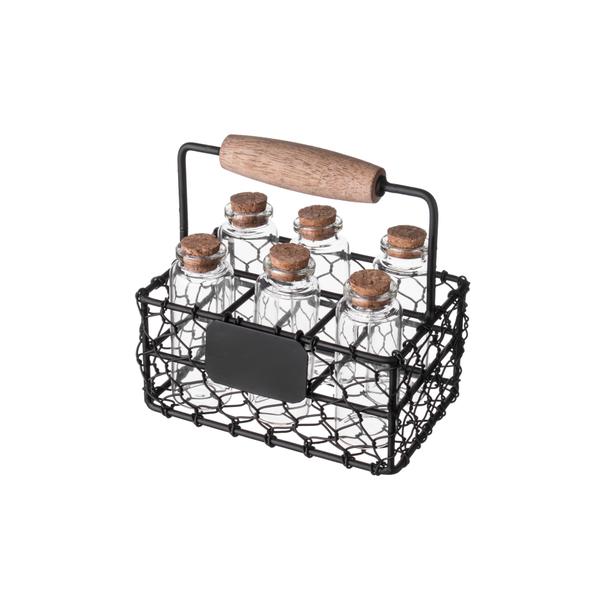 Kieliszek Fiolka z korkiem 40ml (zestaw 12szt.)