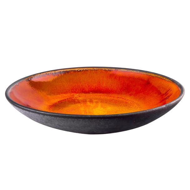 Talerz głęboki 24cm KERA Still, kolor bursztyn