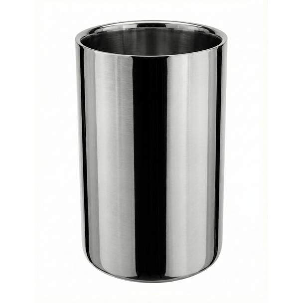 Pojemnik do chłodzenia wina, stal nierdzewna, matowe wykończenie