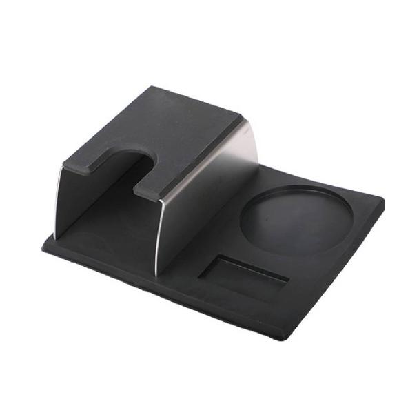 Stojak na tamper, stal nierdzewna, podstawa gumowa