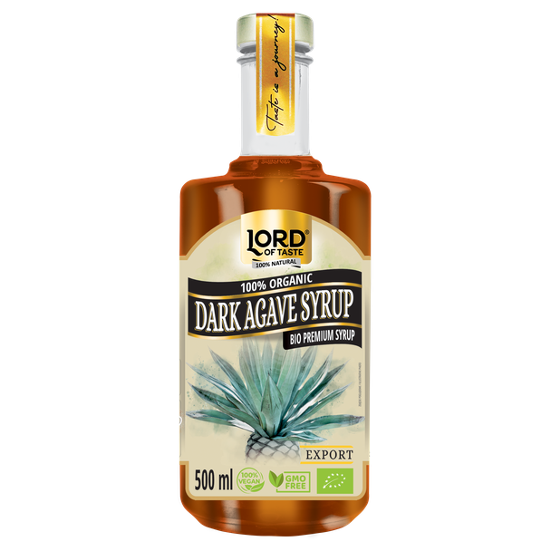 Syrop z Agawy DARK Premium BIO Lord of Taste 500ml (Agawa)