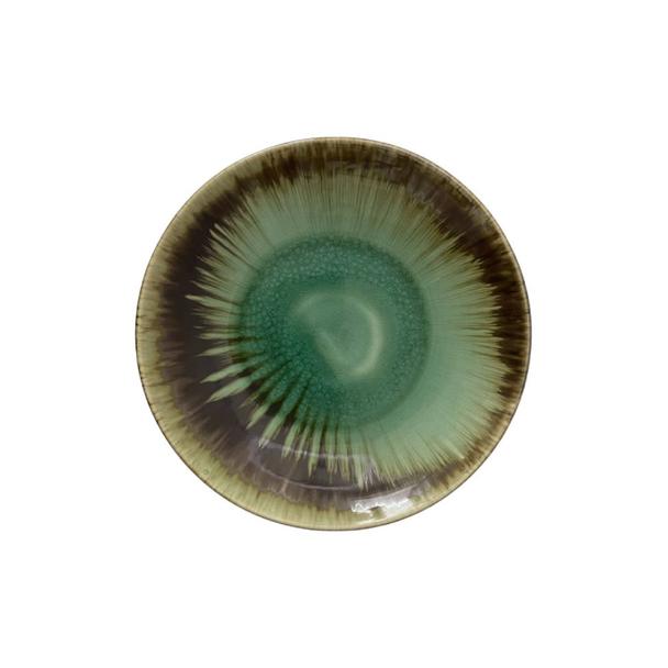 Talerz głęboki 24cm KERA Still, kolor szmaragd