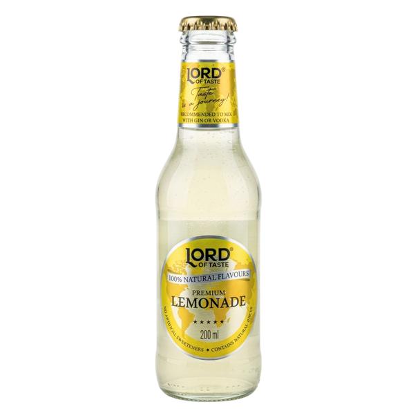 Lord of  Taste, Premium Lemonade (lemoniada klasyczna), napój butelka 200ml