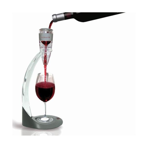 Aerator, zestaw do napowietrzania wina (areator, wieża, stojak i pokrowiec)