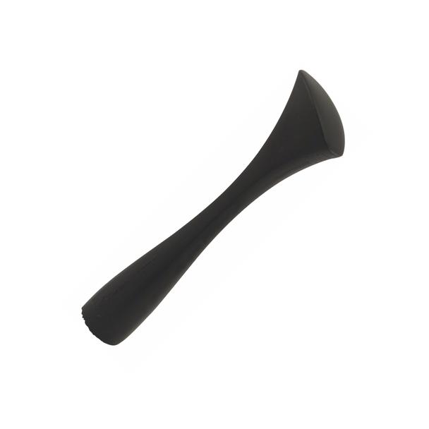 Rozgniatacz do owoców (muddler), z nacięciami, poliwęglan, czarny, 21cm