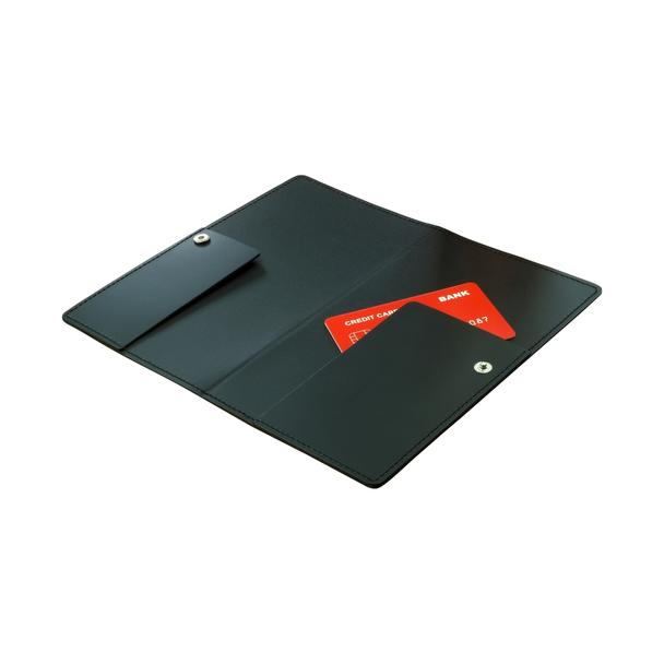 Płatnik/Etui na rachunek PREMIUM, kolor czarny, 11x19cm