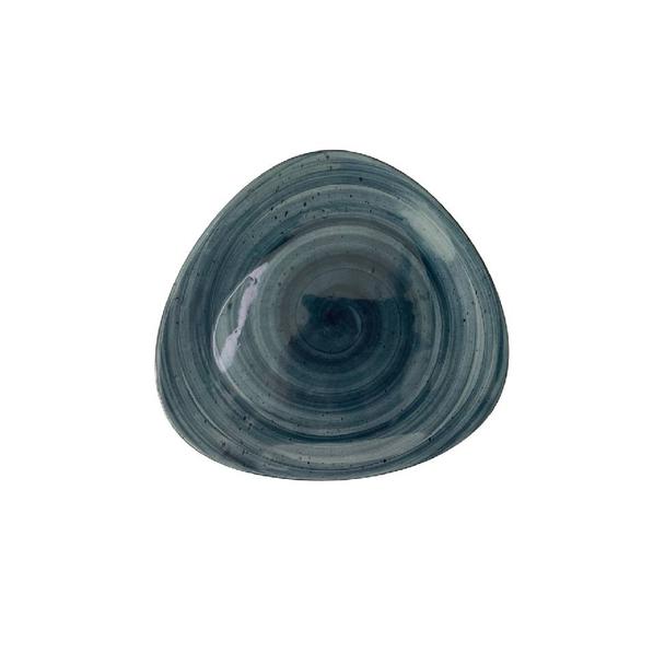 Talerz płytki 19cm KERA Delta, kolor morski