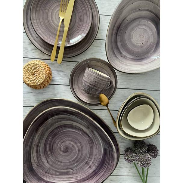 Miska musli 500ml KERA Delta, kolor fioletowy