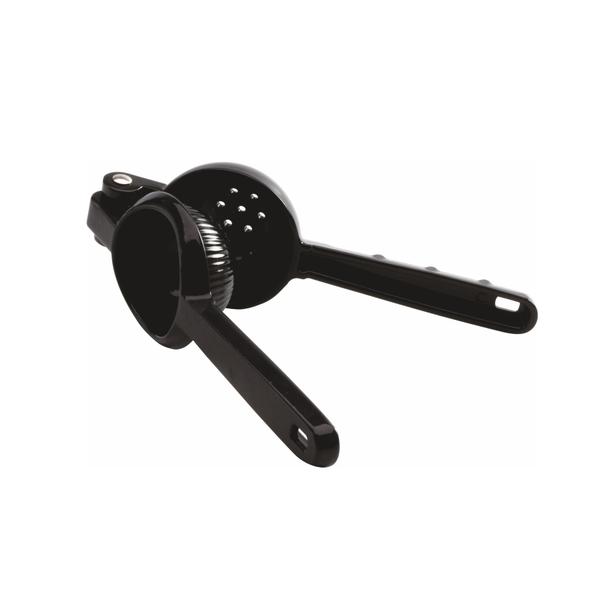 Wyciskacz ręczny do cytrusów, zamykany, czarny, żeliwo cynkowe