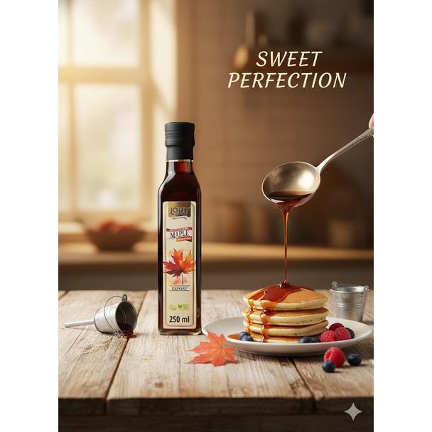 Syrop Klonowy Premium 100% Lord of Taste 250ml