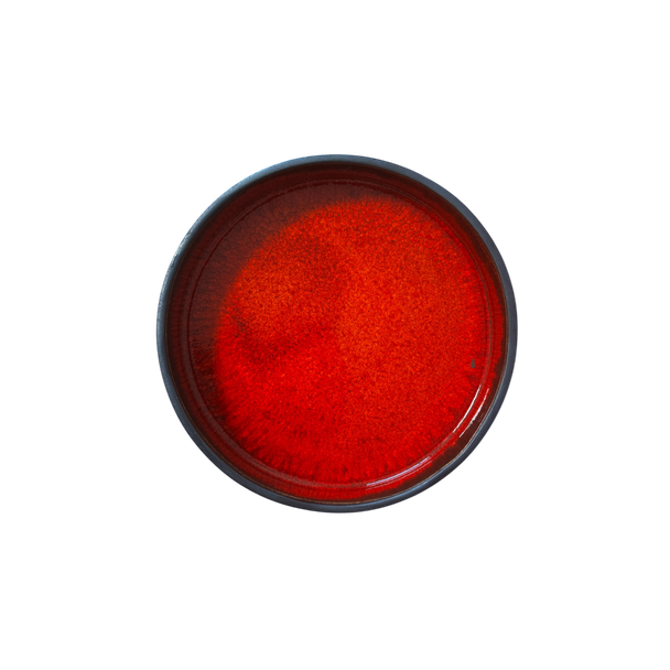 Talerz głęboki z rantem 21,5cm Arondi Kera, kolor rubin