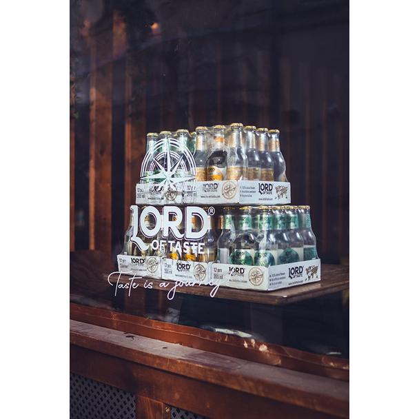 Lord of  Taste, Premium Elderflower (kwiat bzu) Tonic Water, napój butelka 200ml