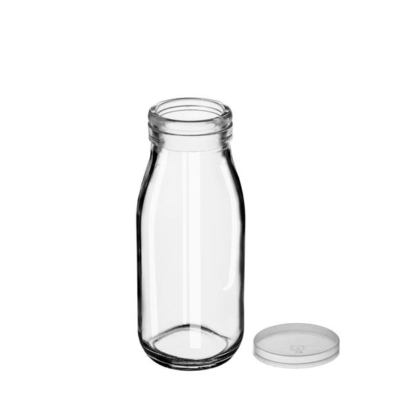 Butelka szklana 250ml do lemoniady, milk shaków, smoothies