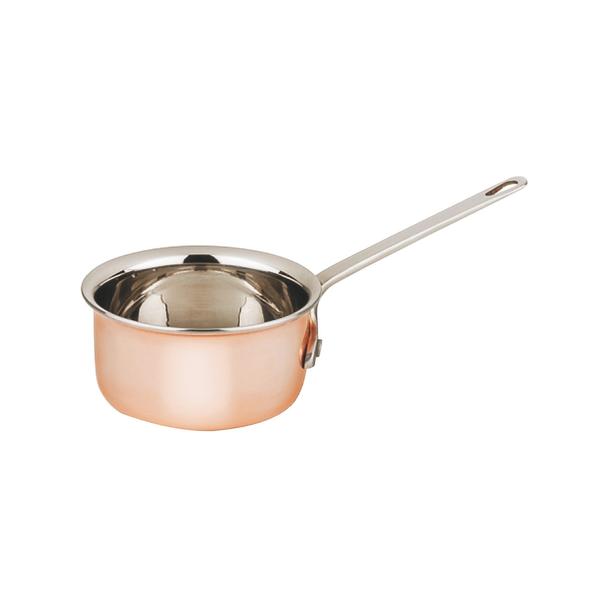 Mini garnuszek do serwowania, pokryty miedzią 10cm/280ml