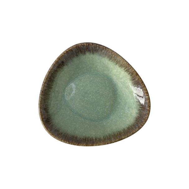 Talerz głęboki 27cm KERA Delta, kolor agat