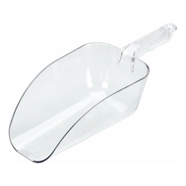 Szufelka do lodu z poliwęglanu, bezbarwna 1,9 L