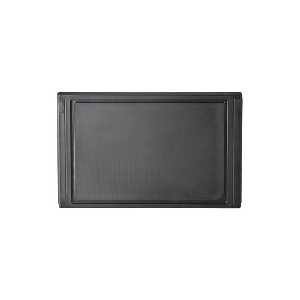 Deska do krojenia czarna, antypoślizgowa 35x23,5cm