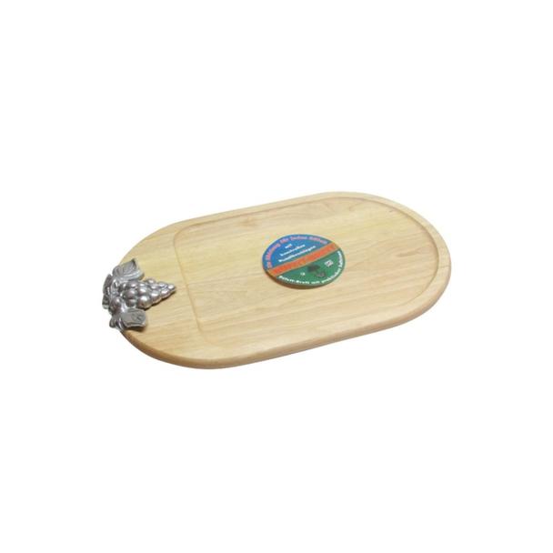 Deska bufetowa do owoców i serów, owalna 50x30x2cm