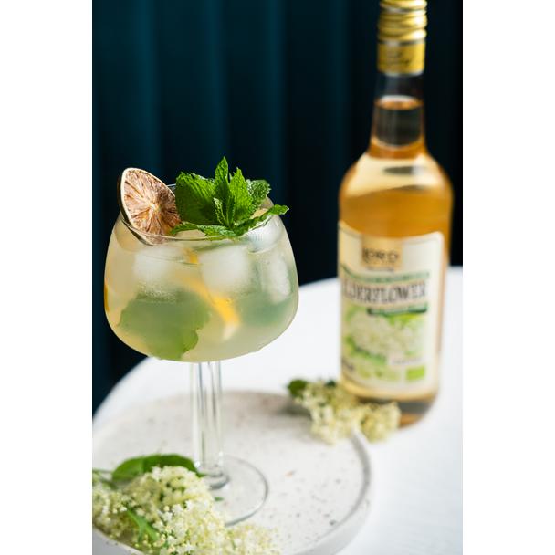 Syrop z Kwiatu Bzu (Elderflower) Premium BIO Lord of Taste 700ml