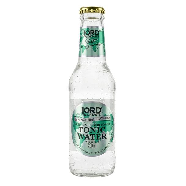 Lord of  Taste, Premium Elderflower (kwiat bzu) Tonic Water, napój butelka 200ml